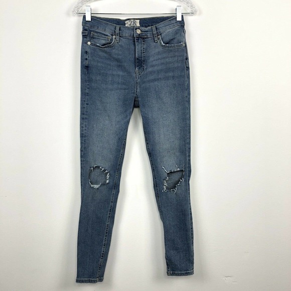 Free People Denim - Free People We The Free Skinny Jeans High Rise 28
